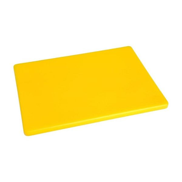 Hygiplas LDPE snijplank geel 305x229x12mm, GH796