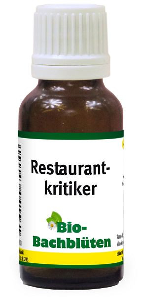 cdVet bio Bach bloesem restaurant criticus 20ml, 4156