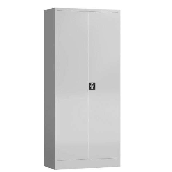 Lüllmann ClassiX draaideurkast, 1800 x 800 x 380 mm, lichtgrijs, X-530330