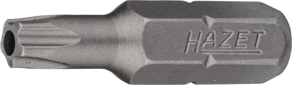 Hazet 5-ster bit, volle zeskant 6,3 (1/4 inch), inwendig 5-ster profiel met spie, 25H, 2225-25H