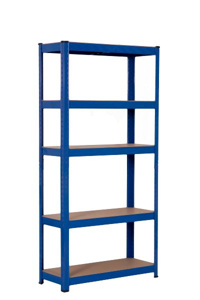 Metra SET 2x Schwerlastregal, 90 x 40 x 180 cm, blau lackiert, 9710803