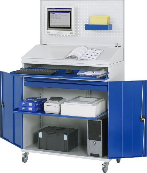 RAU computerkast - model 61, B1100 x D520 x H1895 mm, 07-1100-M61F.11