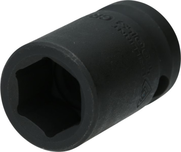 Brilliant Tools slagdop 1/2" zeskant 15 mm, kort, BT022637