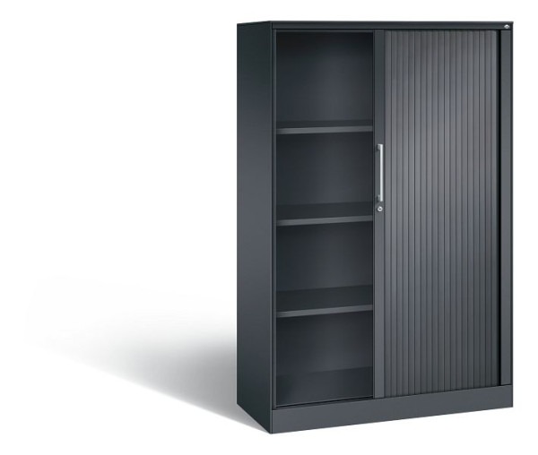 C+P rolluikkast Asisto, H1639xB1000xD435mm, kleur: zwartgrijs, beugelgreep, 4 OH, 143012-000 S10059