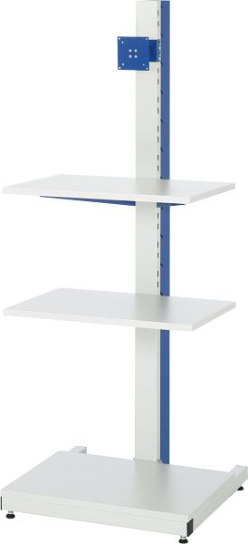 RAU computerstandaard, vast, 650x1850x650 mm, 07-6018S.11