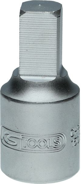 KS Tools 3/8" olieservicebitdop 3/8" voor binnenvierkantschroeven, 150.9120