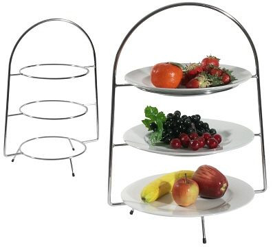 Contacto bordenrek, 3 niveaus voor borden tot 30-34 cm, 3240/303