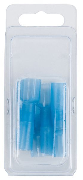 KS Tools assortiment geïsoleerde krimpverbinders, blauw, AWG16-14, 6-delige connector, 970.0650