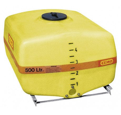 Cemo vat 1000 L met opvangbak, schroefdeksel 380, 2858