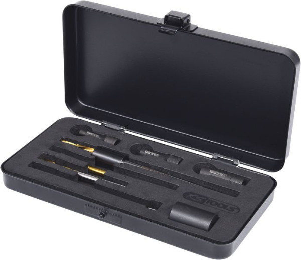 KS Tools Universele gloeibougie-borenset M10 x 1, 8-delig, 152.1030