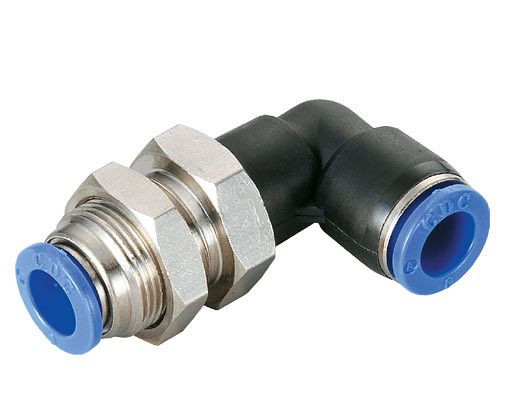 timmer B-WSV-6-KU, haakse schotverbinding van kunststof/messing vernikkeld, slang-Ø: 6 mm, schotschroefdraad: M14x1, VE: 10 stuks, 03100091