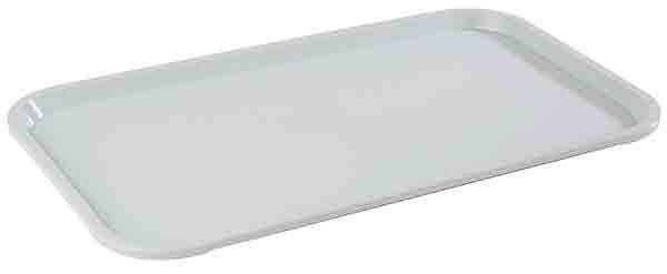 APS GN 1/1 fastfoodbak, 53 x 32,5 cm, hoogte: 2 cm, polypropyleen, grijs, 00555