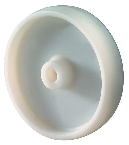 BS Rollen kunststof wiel, wielbreedte 40 mm, wiel-Ø 150 mm, draagvermogen 350 kg, loopvlak/wiellichaam kunststof, glijlager, VE = 4 stuks, A90.152