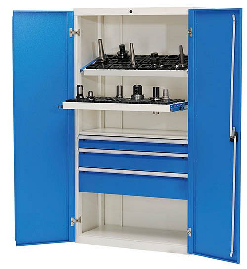Bedrunka + Hirth CNC vleugeldeurkast R 36-16, 1x 100VA, 1x150VA, 1x200VA, lade volledig uittrekbaar 100%, 02.118.05.01