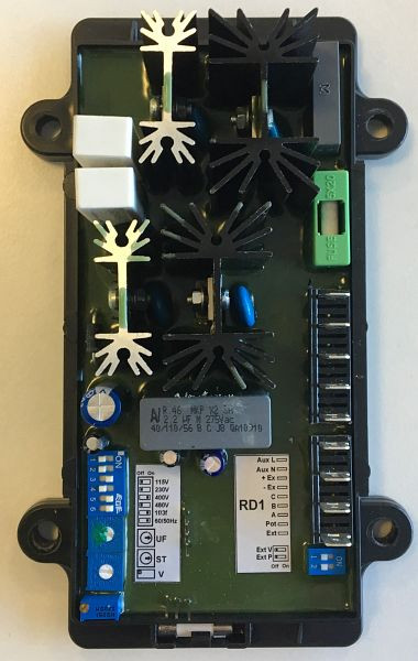 ELMAG AVR-controllerprint (alleen printplaat), voor dynamo ET-R / FT-R (driefasige monitoring), 9503430