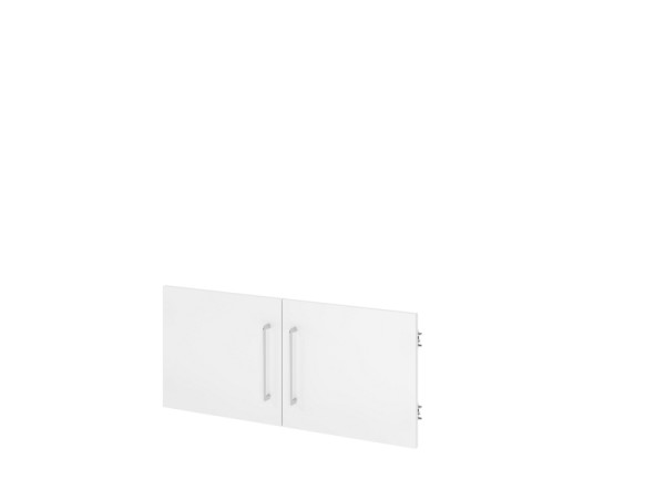 Hammerbacher FlexWall deurenpaar 80 cm, 1 OH, BS, wit, VFWT18/W/BS
