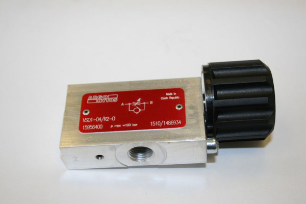 ELMAG terugslagklep 'NIEUW' 1/4', 9F400S blokmaat 21x21 voor model S 280 G/DG (PVC dop), 9709221
