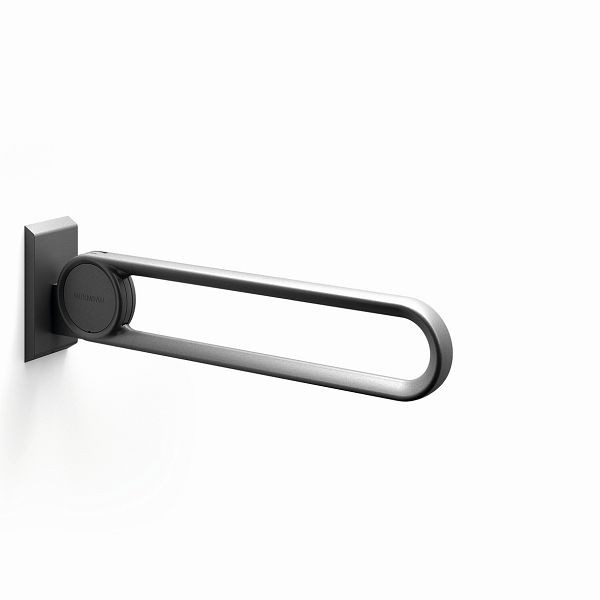 KEMMLIT Cavere Vario opklapbare steunrail, met bodemplaat, wit, 600 mm, 251.368