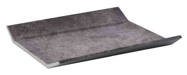 APS GN 1/2 dienblad -ELEMENT-, 32,5 x 26,5 cm, hoogte: 3,5 cm, melamine, kleur: betonlook, 84401