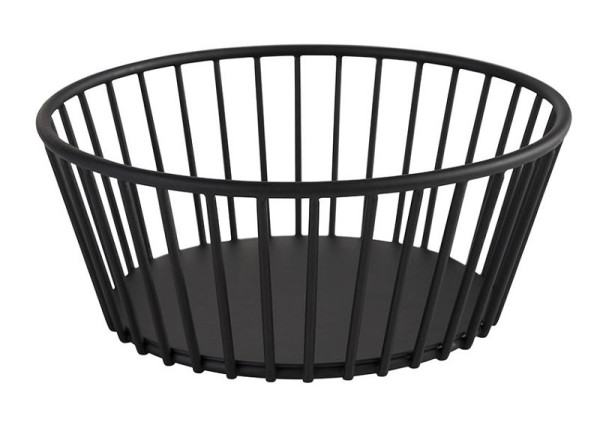 APS mand -URBAN-, Ø 17 cm, hoogte: 7 cm, metaal, zwart, 30410
