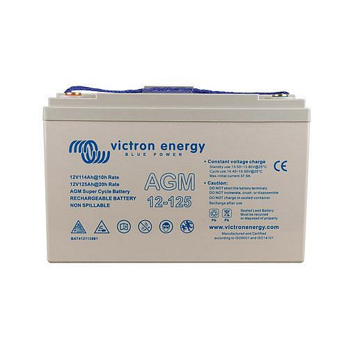 Victron Energy accu AGM Super Cycle 12V 125Ah, 340480