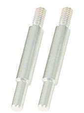 KS Tools ronde adapter, 6 mm, verpakking van 2, verchroomd, 450.0182
