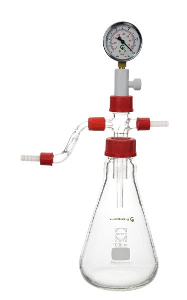 Rettberg Woulff fles, 20000 ml, GL 45, met terugslagklep, kunststof coating, 107042191