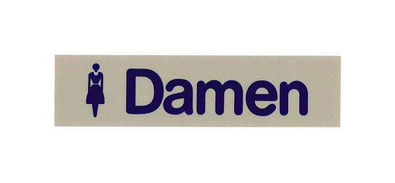 Contact woordteken DAMES, 7673/003