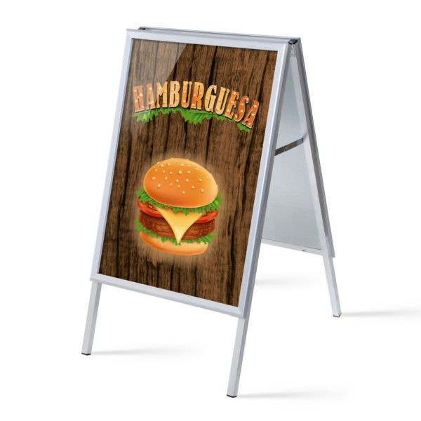 Showdown Displays Klantenstopper A1 Complete Set Burger Spaans, ZPA1G32MEI214