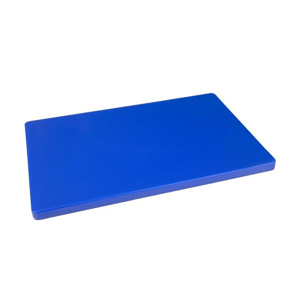 Hygiplas LDPE extra dikke snijplank blauw 450x300x20mm, DM005