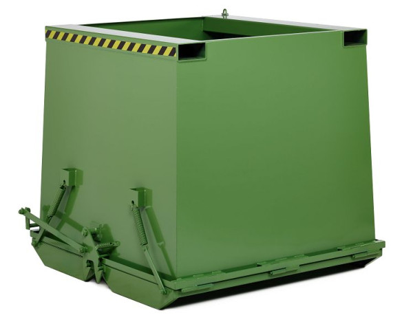 RR Industrietechnik Klappbodenbehälter Typ RKC-300 RAL 6011, 100800541