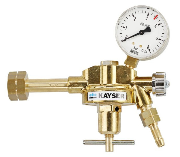 ELMAG drukregelaar 'Propaan', met 1 manometer, Ø 63mm, instelbare tegendruk, 57180