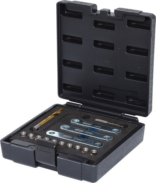 KS Tools draadreparatieset M9 x 1, 25, 16 stuks, 122.1300