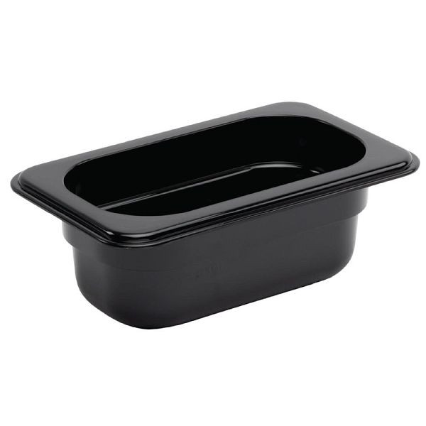 Vogue GN bak GN1/9 zwart 65mm, U472