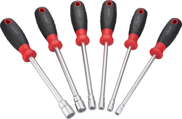 VIGOR inbussleutelset, buitenzeskantprofiel, 6, 7, 8, 10, 12, 13, aantal gereedschappen: 6, V4199