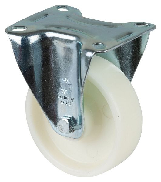 BS-rollen transportrol, vaste rol, wielbreedte 35 mm, wiel-Ø 100 mm, draagvermogen 125 kg, rollager, VE = 4 stuks, L410.B10.100