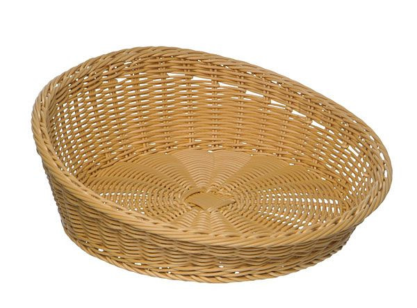 APS mand, rond, Ø 31-37 cm, hoogte: 12 / 6 cm, polypropyleen, lichtbeige, -PROFI LINE-, 50205