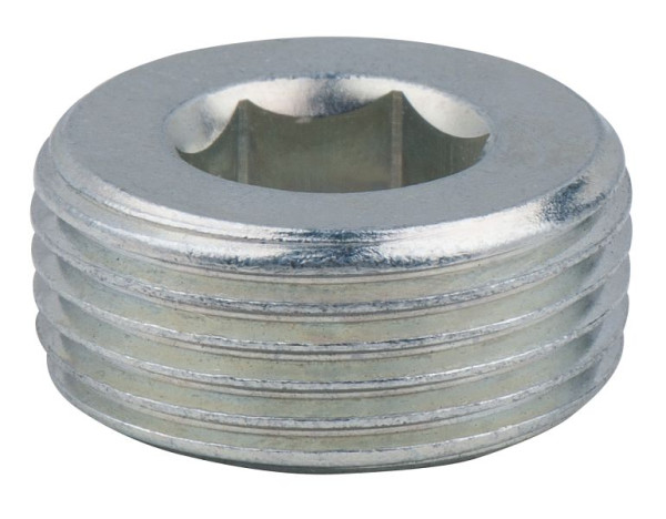 KS Tools olieaftapschroef, binnenzeskant 10mm, M22x1,5x10mm, verpakking van 10, 430.1101