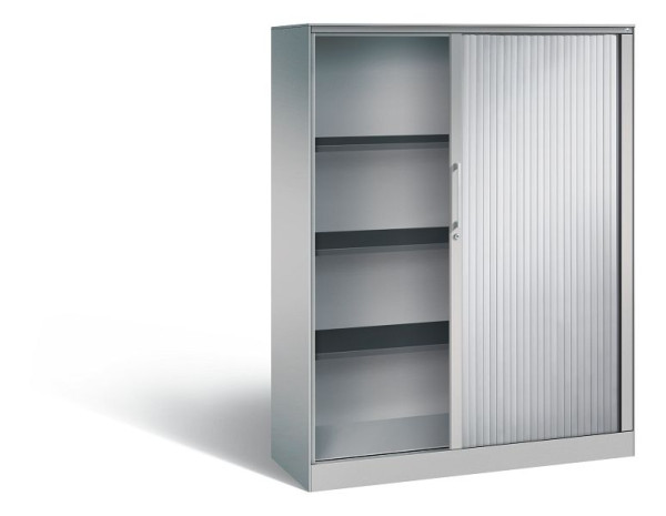 C+P rolluikkast Asisto, H1639xB1200xD435mm, kleur: wit aluminium, beugelgreep, 4 OH, 143011-000 S10038