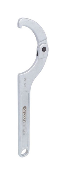 KS Tools scharnierhaaksleutel met neus, 80-120 mm, 517.1319