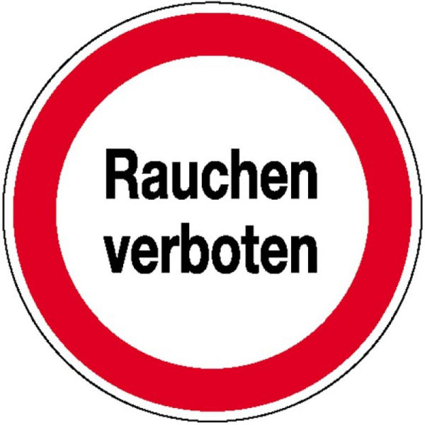 Stein HGS HGS informatiebord voor bedrijfsidentificatie, roken verboden, 200 mm/film, zelfklevend, 21.1196