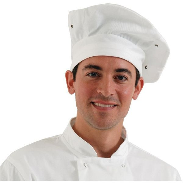 Chef Works koksmuts wit, A963