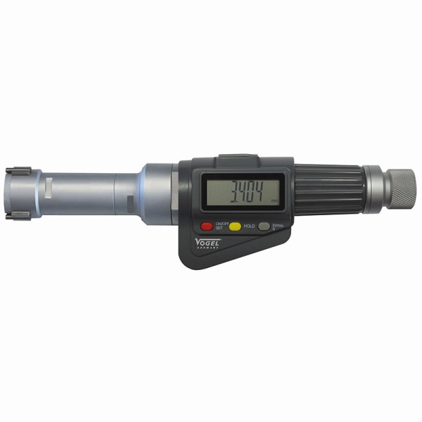 Vogel Germany digitale 3-punts boorschroefmaat, met data-uitgang, IP54, 8 - 10 mm / 0.32 - 0.40 inch, 236432