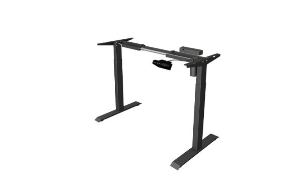 Kerkmann zit-statafelframe Move 1 basic, elektrisch in hoogte verstelbaar van 715-1215 mm, antraciet, 10999013