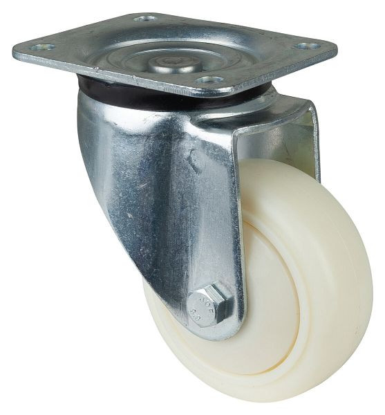 BS Rollen Zwaarlastwiel, wielbreedte 50 mm, wiel-Ø 125 mm, draagvermogen 450 kg, loopvlak/wiellichaam kunststof, kogellagers, bolvormig, L600.B15.126