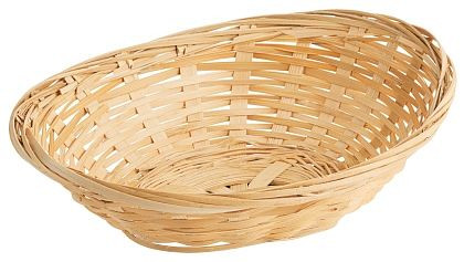 Contacto bamboe mand 20x15,5x7cm, ovaal, 4885/200