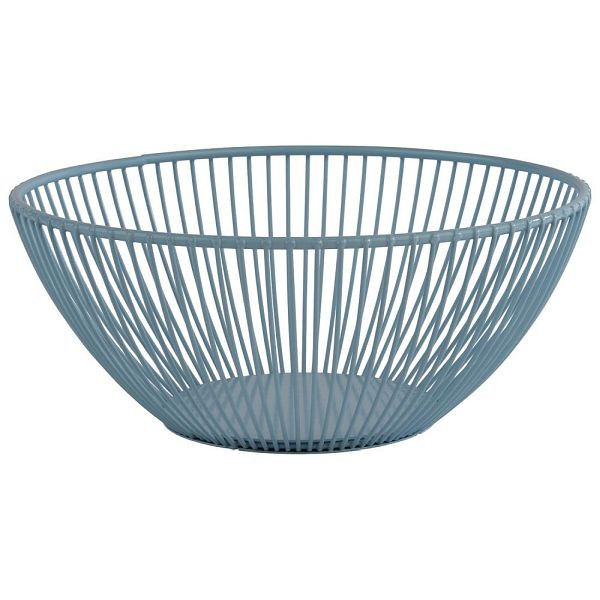 APS mand -SVART- in droomblauw Ø 20 cm, hoogte: 8 cm, 30453