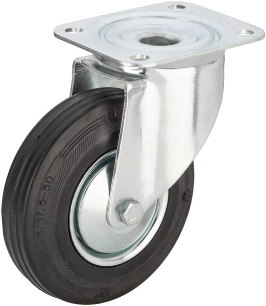Hazet zwenkwiel, zonder rem, 125 mm Ø voor 170-6 170 C-5 170 L, 170-0110