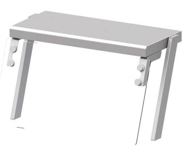 Stalgast bovenblad met glazen hoestbescherming 767x450x450 mm voor voedseluitgiftesystemen, ZS07101