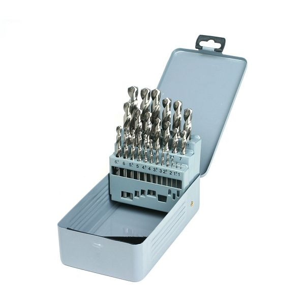 GSR spiraalborenset 41 delig rechts DIN 338 HSS-G 6 mm - 10 mm, 08343500